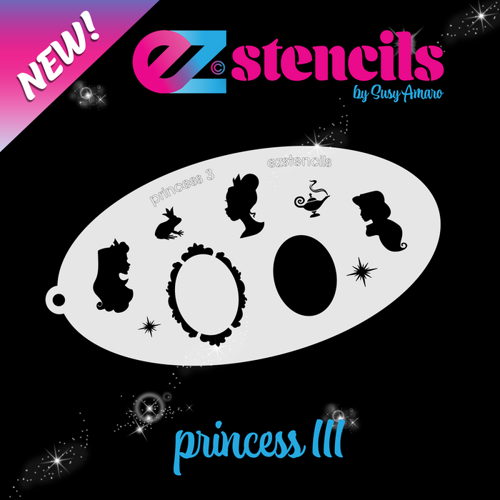 EZ Stencils - Princess III Eye Stencil