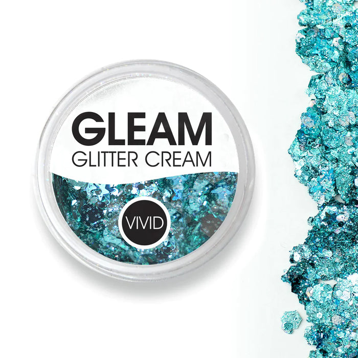 Vivid Gleam Glitter Cream - Angelic Ice 10gr