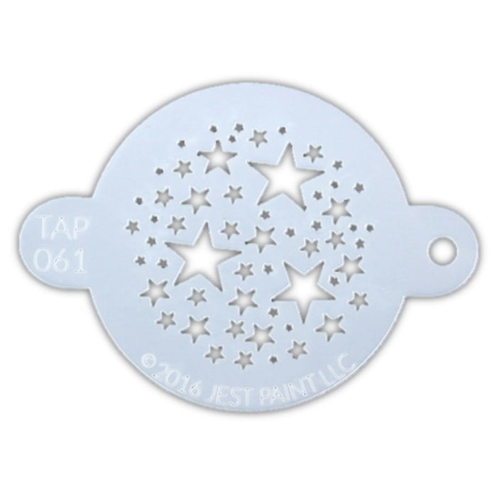 TAP61 face Painting Stencil  - Magical Stars