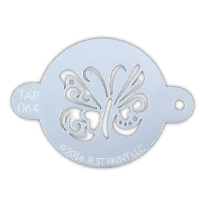 TAP64 face Painting Stencil  - Ornate Butterfly