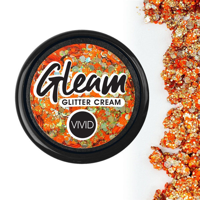 Vivid Gleam Glitter Cream - Harvest 10gr