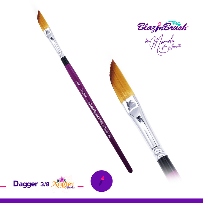 Dagger 3/8 - Blazin Brush by Marcela Bustamante
