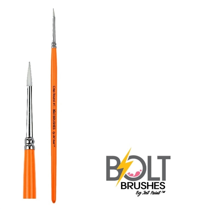 #1 Bolt Face Painting Brushes Crisp Line by Jest Paint