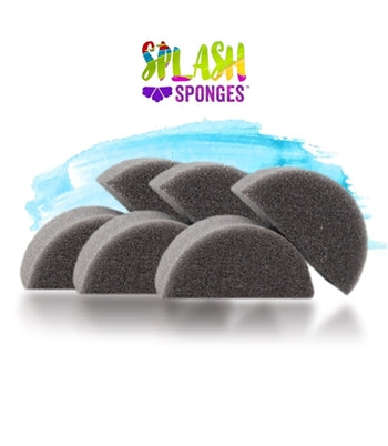 Splash Sponge - Half Moons - 6 pieces