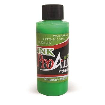 UV flo Green INK Alcohol Based Airbrush Body Paint  2oz