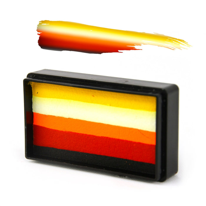 Fire Arty Brush Cake by Silly Farm