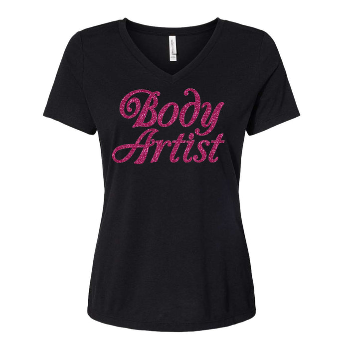 V Neck Body Artist T-Shirt