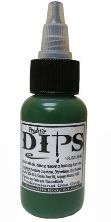 Evergreen ProAiir DIPS Waterproof face Paint 1oz