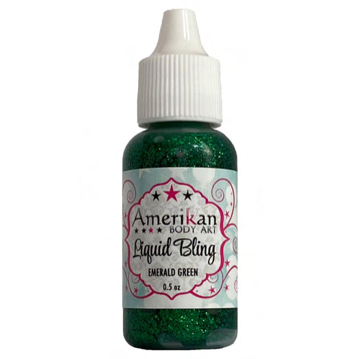 Amerikan Body Art Liquid Bling - Emerald Green