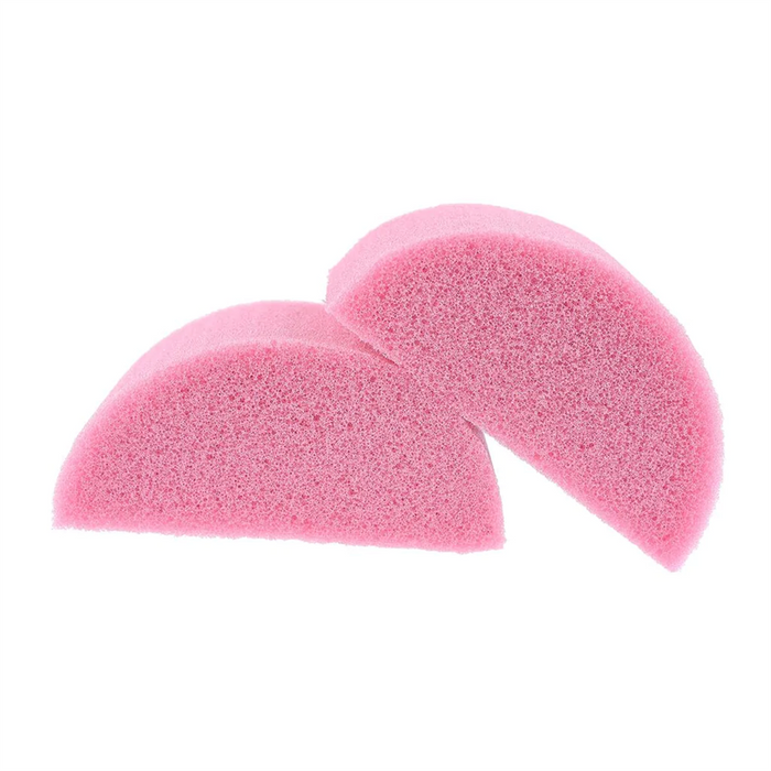Fusion - Pink Half Moons Sponges -2 pieces