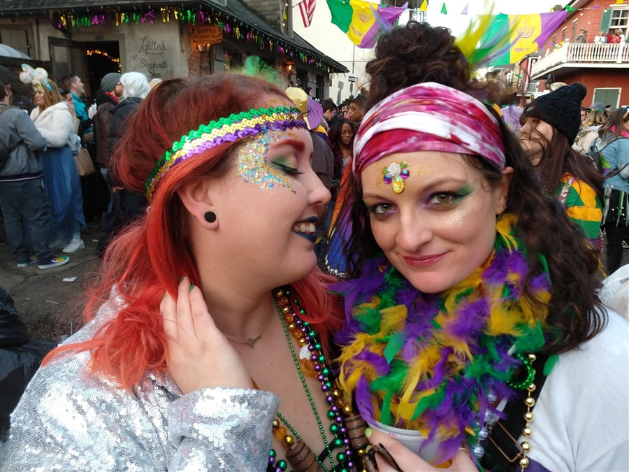 Festival Glitter - Mardi Gras by Emily Evans