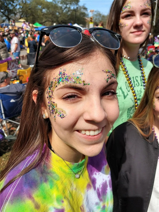 Festival Glitter - Mardi Gras by Emily Evans