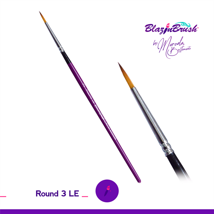 Round #3 LE - Blazin Brush by Marcela Bustamante