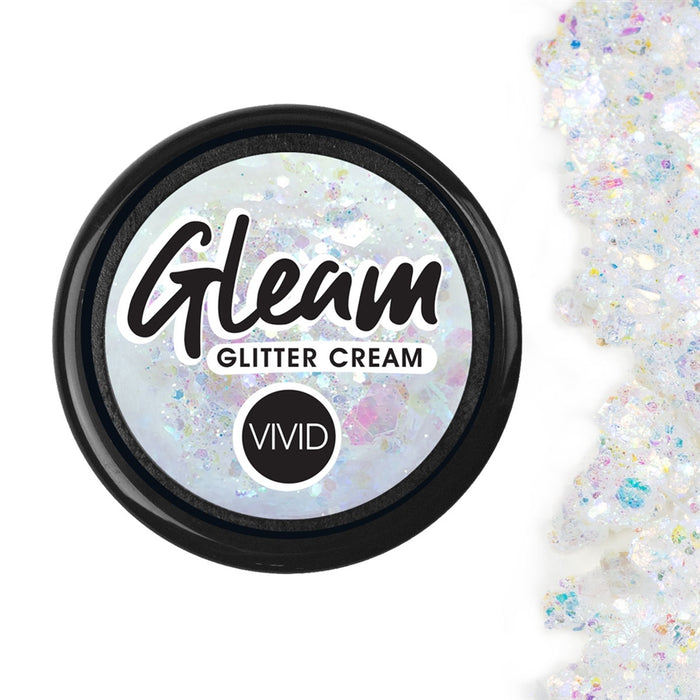 Vivid Gleam Glitter Cream - Purity 30gr