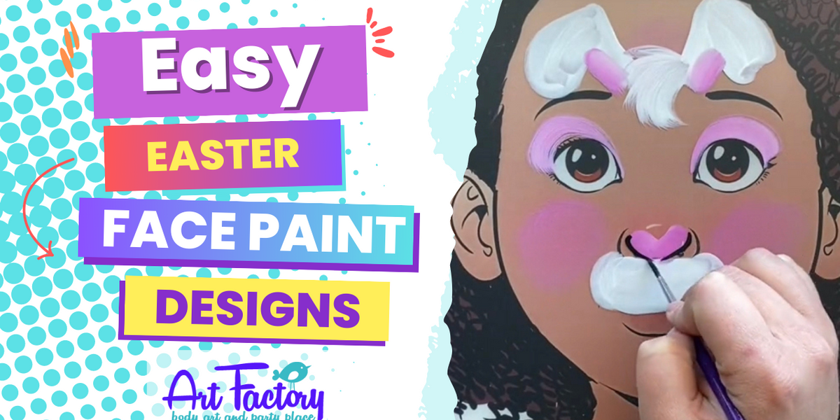 Easter Face Paint Ideas | Over 12 Easy Easter Designs for Face Painter ...