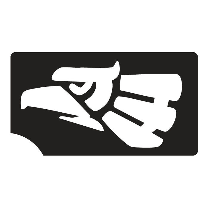 150 mexican Eagle - Set of 5 - Art Factory Glitter Tattoo Stencil