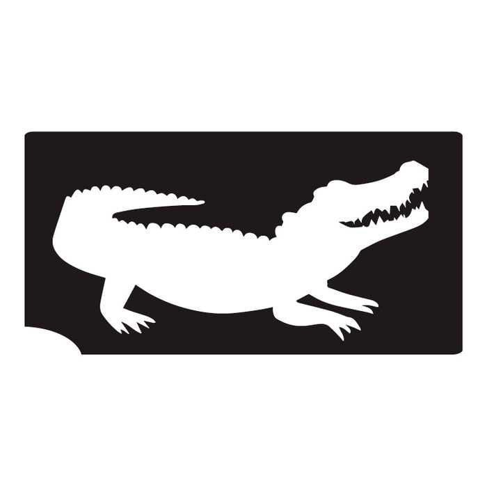 159 Alligator - Set of 5 - Art Factory Glitter Tattoo Stencil