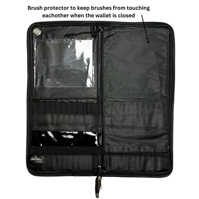 Jest Paint | Ultimate Face Painting Brush Wallet - All Black Version