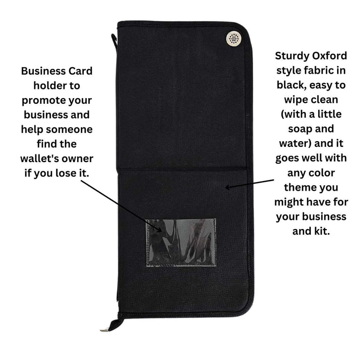 Jest Paint | Ultimate Face Painting Brush Wallet - All Black Version