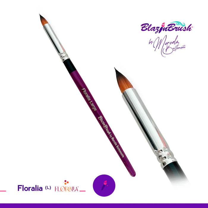Floralia Large - Blazin Brush by Marcela Bustamante
