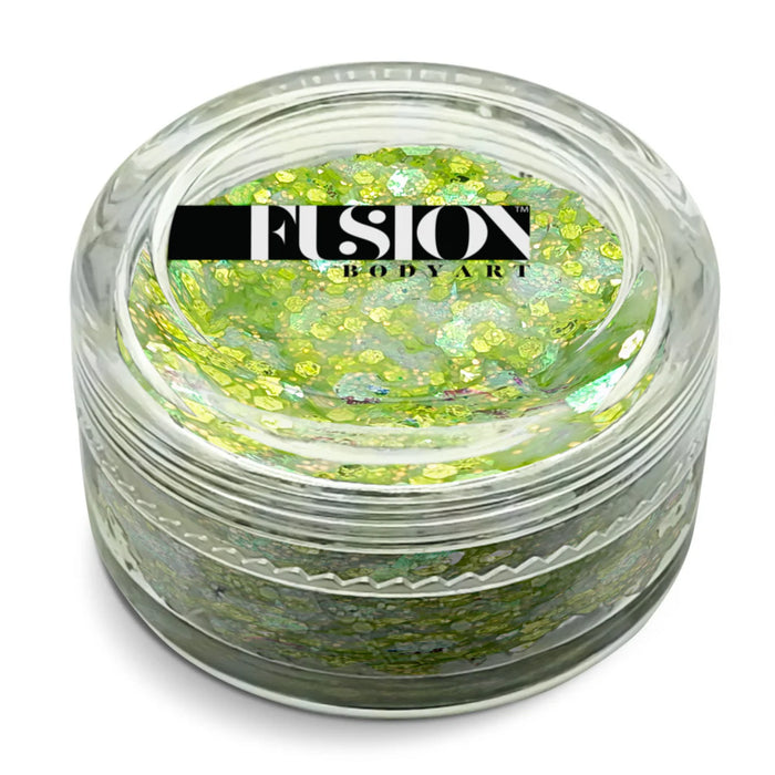 Fusion Body Art | Glitter Creams - Aurora 10ml (UV Reactive)