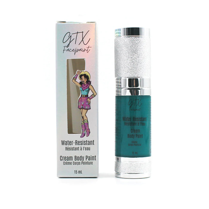 GTX Water-Resistant Cream Body Paint - Cactus Mojito - Turquoise