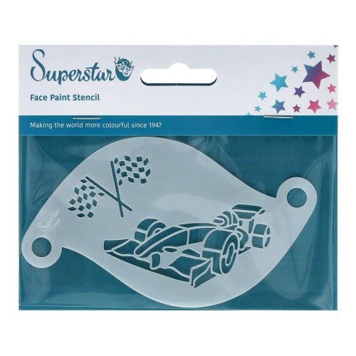 Superstar Stencil - F1 Race Car