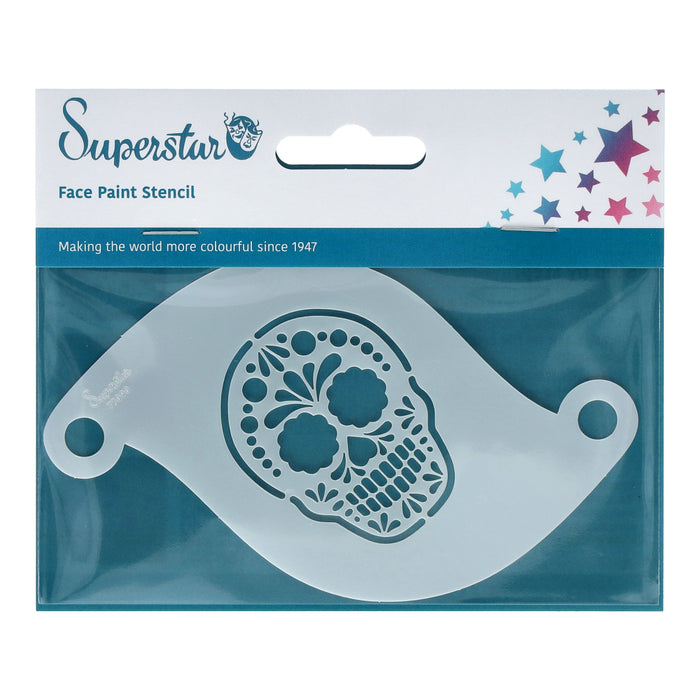 Superstar Stencil - Sugar Skull