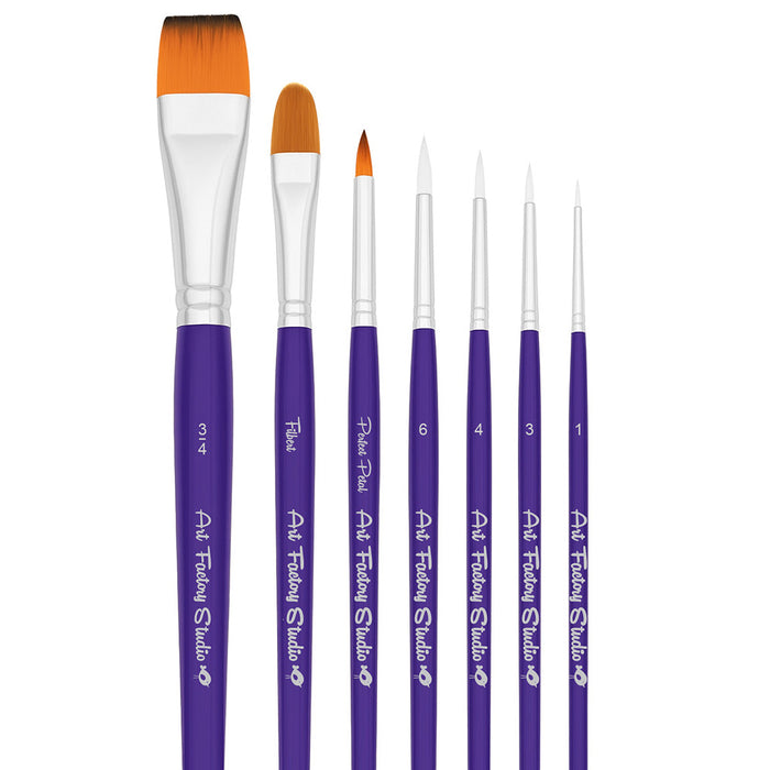 Art Factory Studio 7 Face Painting Brush Set