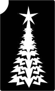 830 Christmas Tree with Star- Set of 5