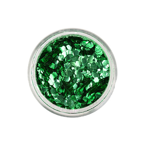 Spring Green Chunky Biodegradable Glitter by Superstar —  www.