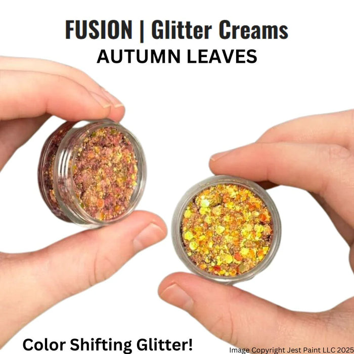 Fusion Body Art | Glitter Creams - Autumn Leaves 10ml (Color Shifting)