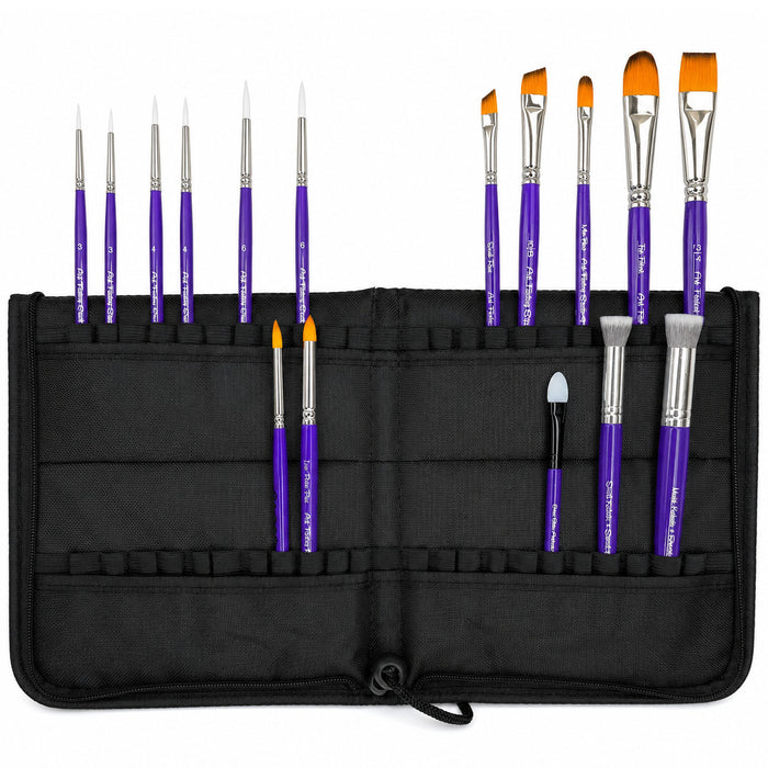 Professional Brush Easel V3 | Holds 50 Brushes | Art Factory