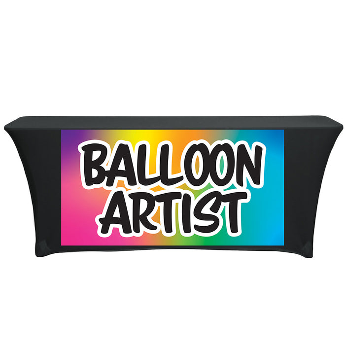 Balloon Artist Banner 4x2ft for Table Display