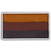 Bear Sense brown shades face paint