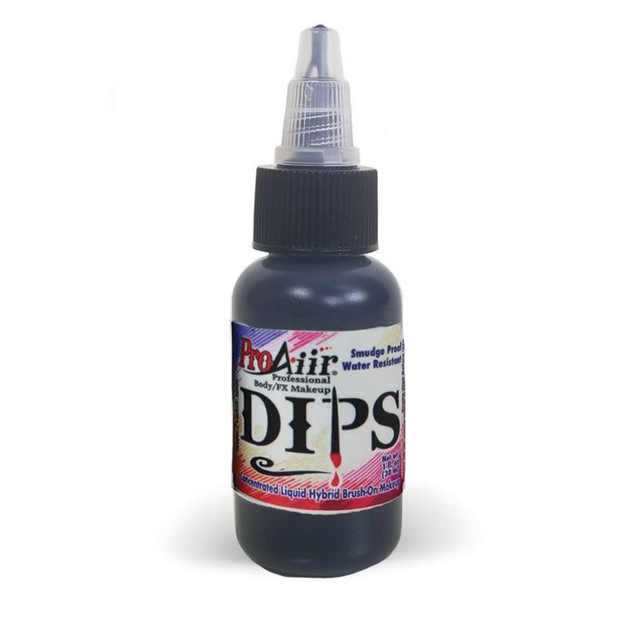 Black ProAiir DIPS Waterproof Face Paint 1oz