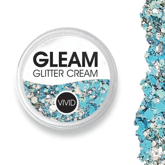Vivid Gleam Glitter Cream - Bluebell 10g