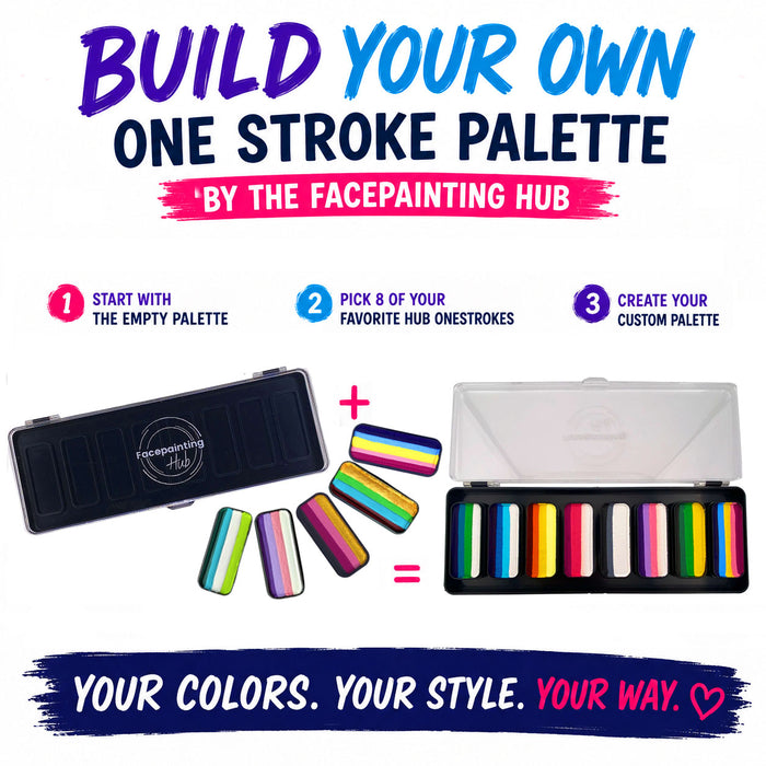 Build your own Custom Facepainting Hub Palette