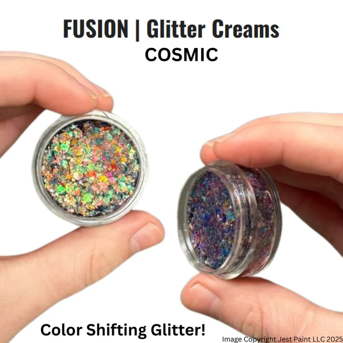 Fusion Body Art | Glitter Creams - Cosmic 10ml (Color Shifting)