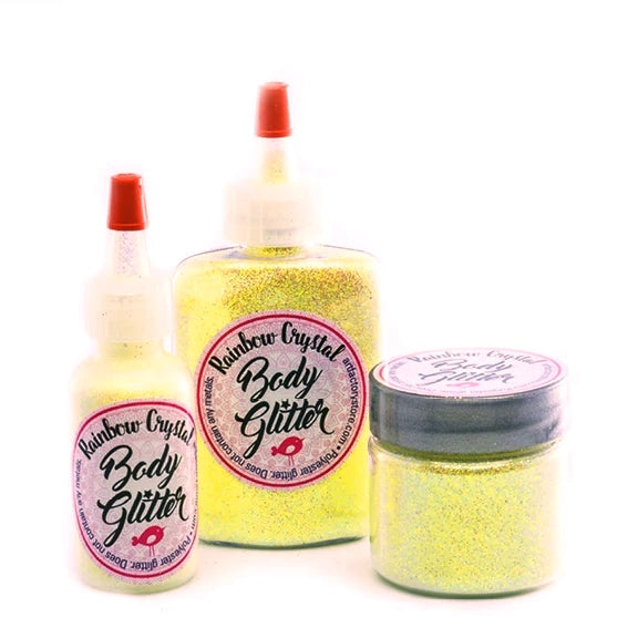 Sunflower Yellow- Rainbow Crystal Loose Glitter