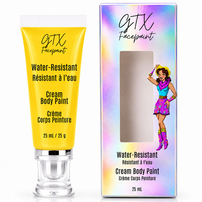 GTX Water-Resistant Cream Body Paint - Cornbread Yellow 25ml