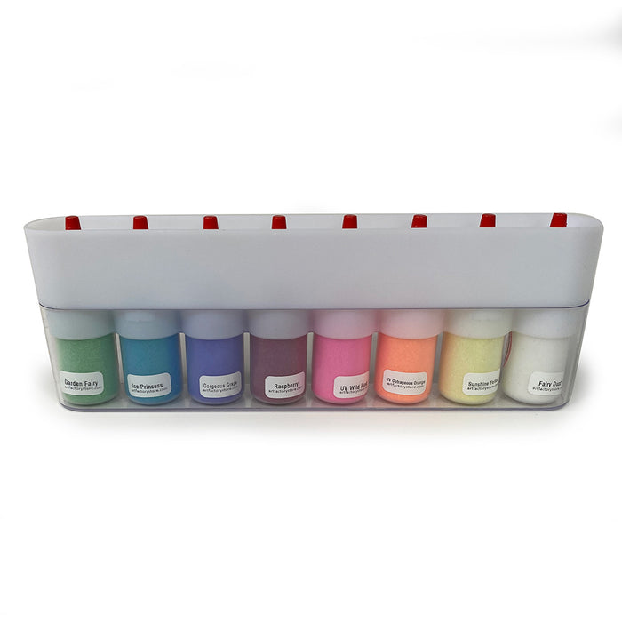 Rainbow Crystal Body Glitter Set - 8 x 1 oz Bottles In Case