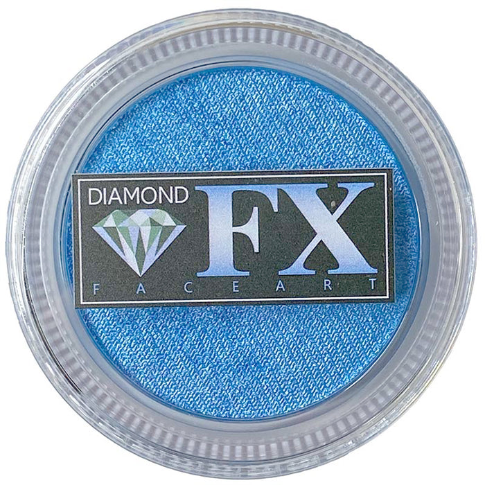 Diamond FX Face Paint Essential - Metallic Baby Blue 30gr