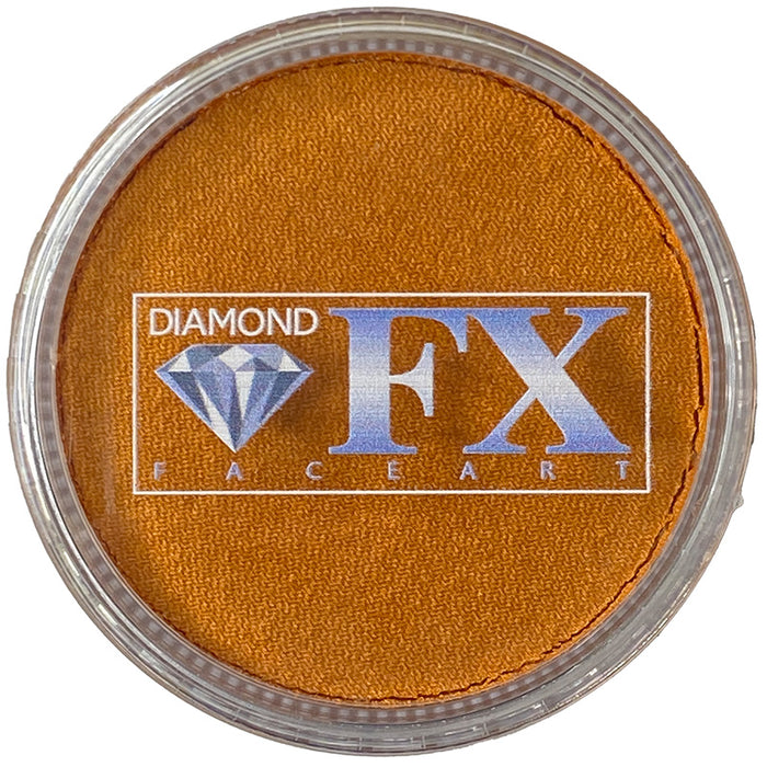 Diamond FX Face Paint - Metallic Orange 30g