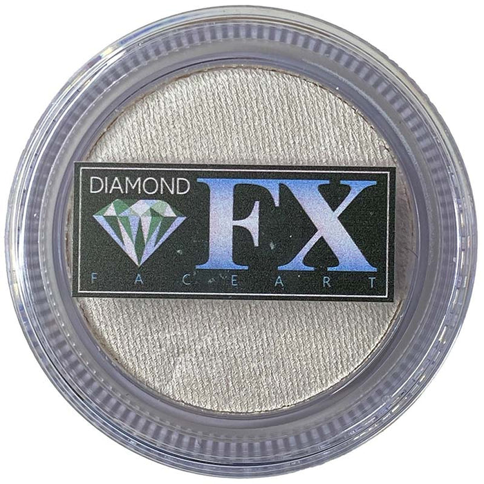 Diamond FX Face Paint Essential - Metallic White 30gr