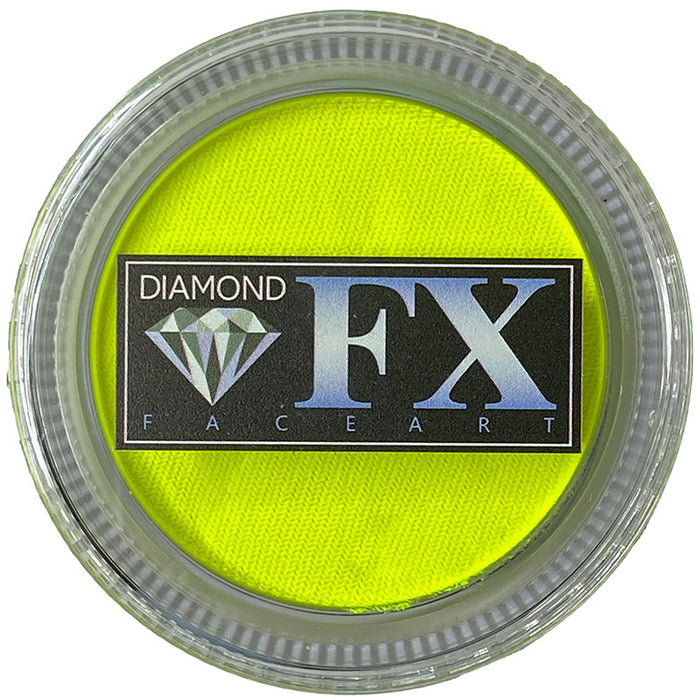 Diamond FX Face Paint - Neon Yellow 30g