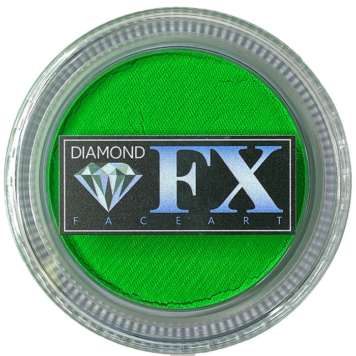 Diamond FX Face Paint - Neon Green 30g