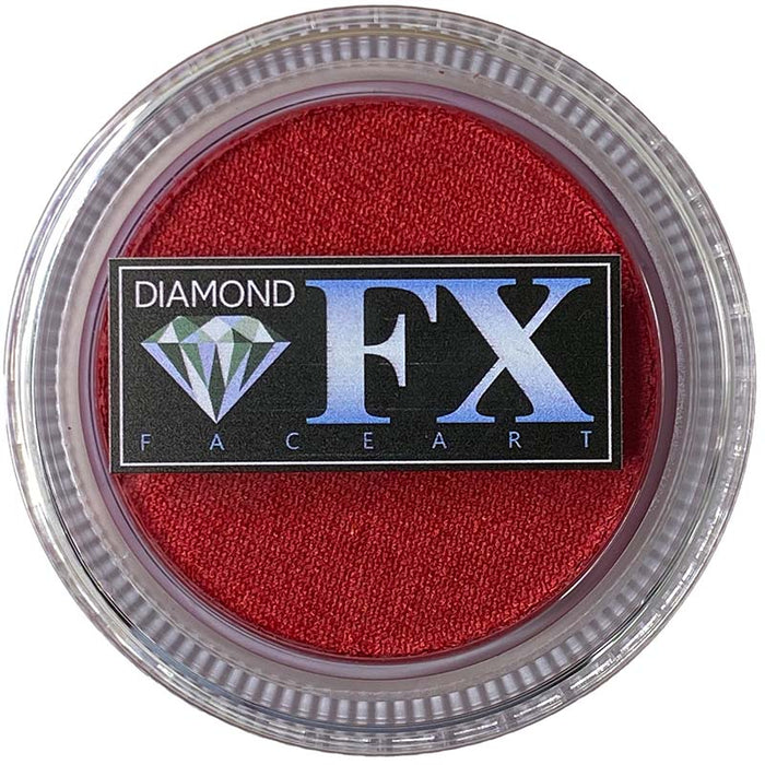 Diamond FX Face Paint - Metallic Red 30gr