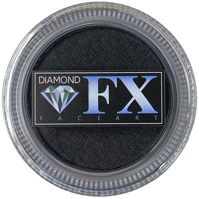 Diamond FX Face Paint Essential - Metallic Black 30gr