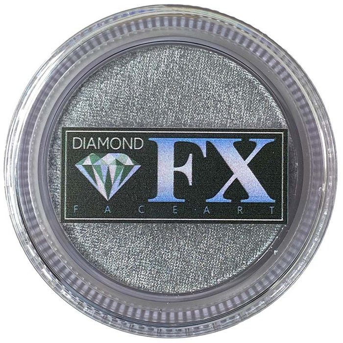 Diamond FX Face Paint - Metallic Silver 30g
